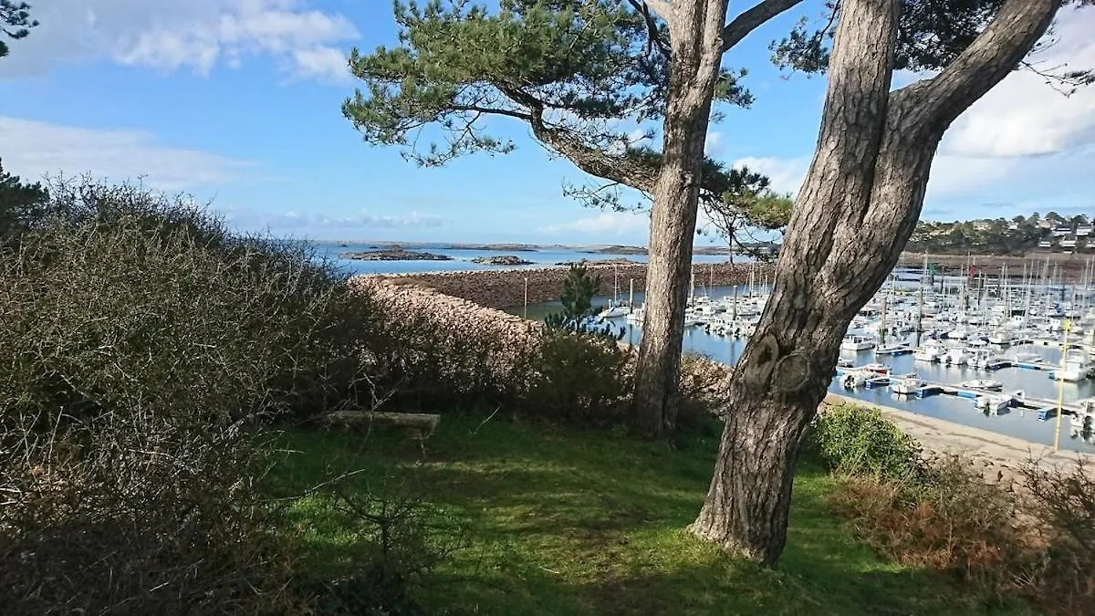 Ty Sam Beau T2, Terrasse Vue Mer Trebeurden Apartment